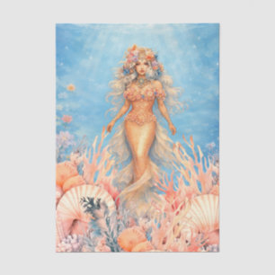 Papel De Seda Sereias do Mar Corpo Inteiro