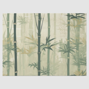 Papel De Seda Serena Flor de Bambu Asiática (3)