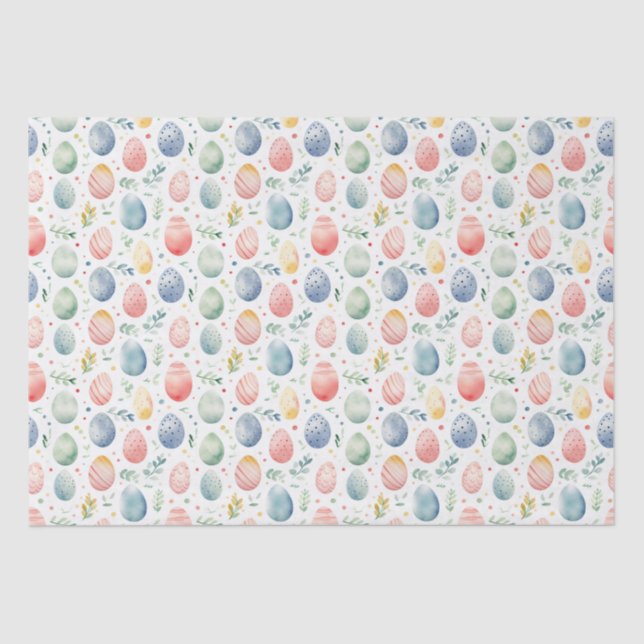 Papel De Seda Serenata de Pastel de Ovos de Páscoa (Frente )
