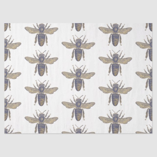 Papel De Seda Serenity Bee Series Design 28 (Frente )