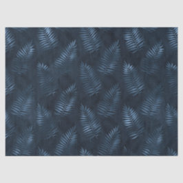 Papel De Seda Série Blue and Gold Leopard Design 12