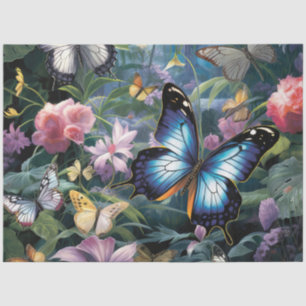 Papel De Seda Série "Borboleta Lua" Design 5