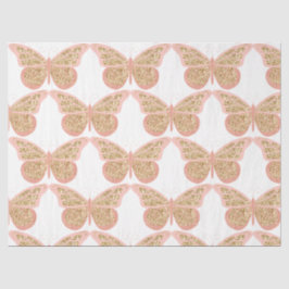 Papel De Seda Série Borboletas Brilhantes Design 1