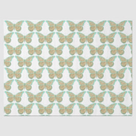 Papel De Seda Série Borboletas Brilhantes Design 12