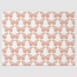 Papel De Seda Série Borboletas Brilhantes Design 3
