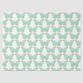 Papel De Seda Série Borboletas Brilhantes Design 6