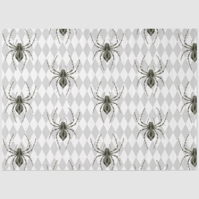 Papel De Seda Série Bruxa Aranha Design 21 (Frente )