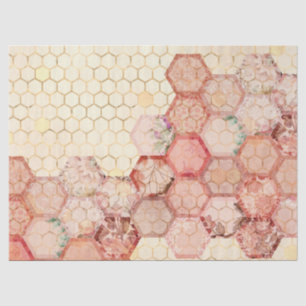 Papel De Seda Série Burgundy Bee Design Sete