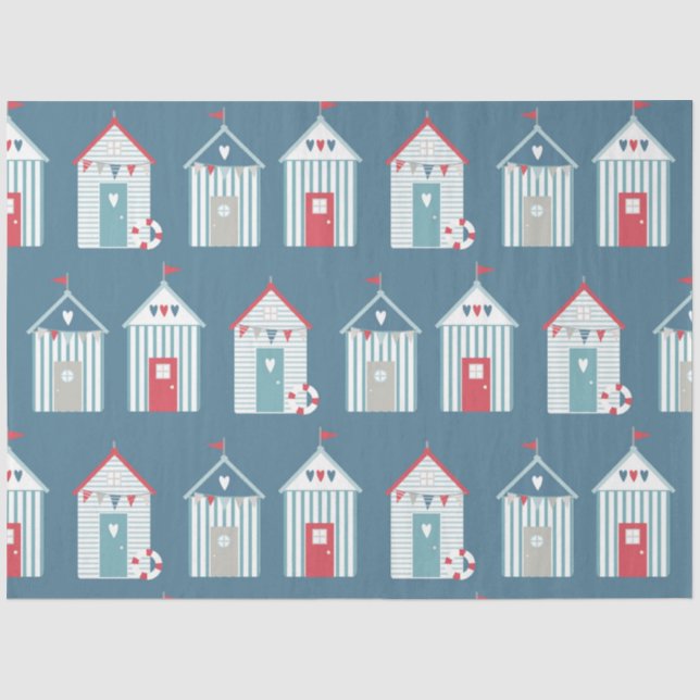Papel De Seda Série By the Sea Design 6 (Frente )