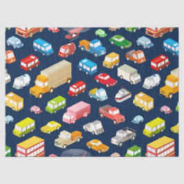 Papel De Seda Série "Carros aéreos e edifícios" Design 13