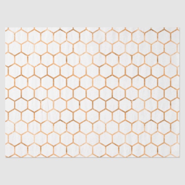 Papel De Seda Série de Abelhas da Floresta Design 52 (Frente )