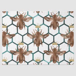 Papel De Seda Série de Abelhas da Floresta Design 56