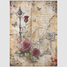 Papel De Seda Série de Caderno de Recortes Gótico Design 3