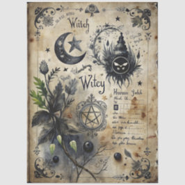 Papel De Seda Série de Cadernos Junk Gótico Design 1