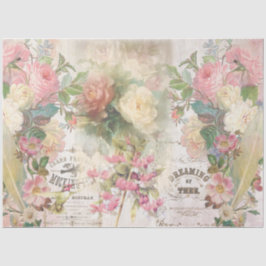 Papel De Seda Série de Colagem Shabby Chic Design 5