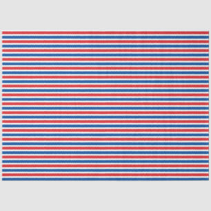 Papel De Seda Série de Design America Vermelho Branco e Azul 16