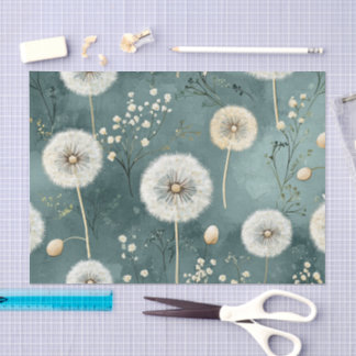 Papel De Seda Série de Design Dandelion #16