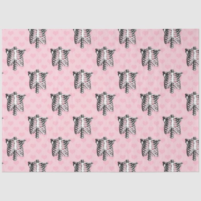 Papel De Seda Série de Design de Amor Gótico 9 (Frente )