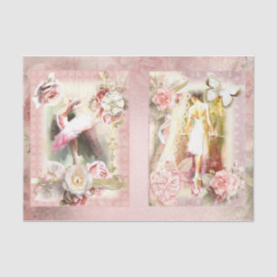 Papel De Seda Série de Design de Ballet 8
