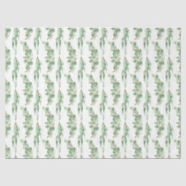 Papel De Seda Série de Design de Eucalipto em Aquarela 10