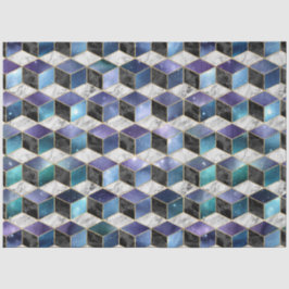 Papel De Seda Série de Design de Galáxia Isométrica 12