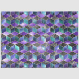 Papel De Seda Série de Design de Galáxia Isométrica 6