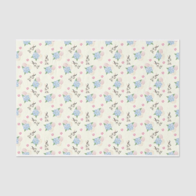 Papel De Seda Série de Design de Páscoa Pastel 6 (Frente )