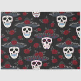 Papel De Seda Série de Design do Dia dos Mortos 17