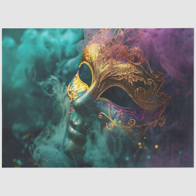 Papel De Seda Série de Design Enigma Masquerade 8 (Frente )