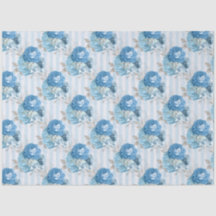 Série de Design Floral Azul 11