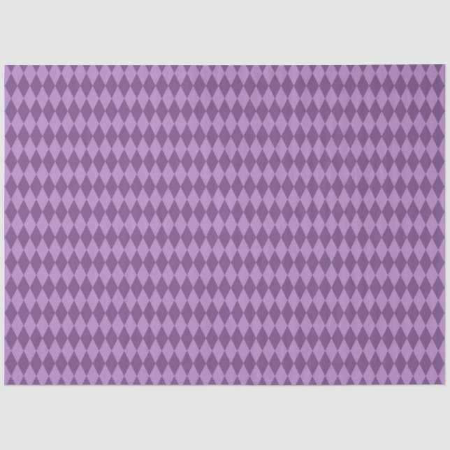Papel De Seda Série de design floral dourado e roxo 10 (Frente )