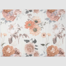Série de Design Floral Pêssego 12