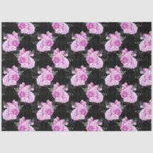 Série de design floral roxo e prata 18