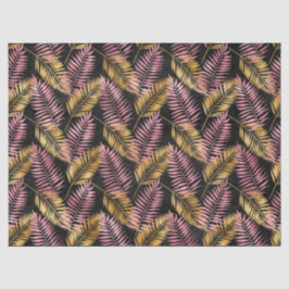 Papel De Seda Série de Design Leopardo Rosa e Dourado 17