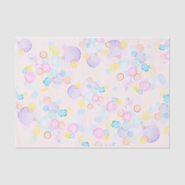 Papel De Seda Série de Design Páscoa Pastel 8 (Frente )