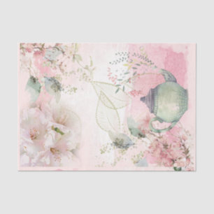 Papel De Seda Série de Escrita Shabby Chic Design 5