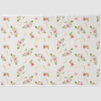 Papel De Seda Série de Escrita Shabby Chic Design 7