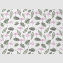 Série de Flamingo em Aquarela Design 19