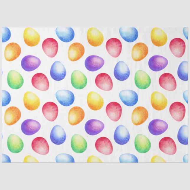 Papel De Seda Série de Galinhas de Páscoa Design 8 (Frente )