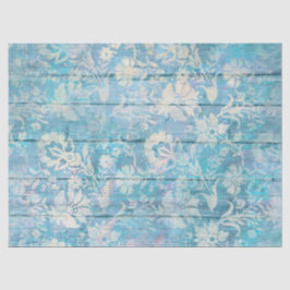 Papel De Seda Série de Madeira Shabby Chic Design 15