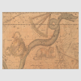 Papel De Seda Série de Mapas da Galáxia Antiga Design 3