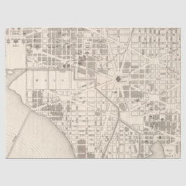 Papel De Seda Série de Mapas de Cidade Design 11