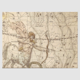 Papel De Seda Série de Mapas de Galáxia Antigos Design 6