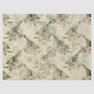 Papel De Seda Série de Pássaros Efêmeros Design Quatro