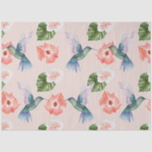 Série de Pássaros Tropicais: Design de Beija-flor
