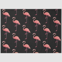 Papel De Seda Série de Pássaros Tropicais: Design de Flamingo 3