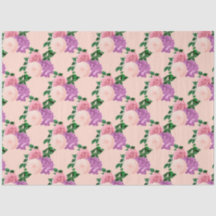 Série de pêssego, rosa e lavanda Design 16