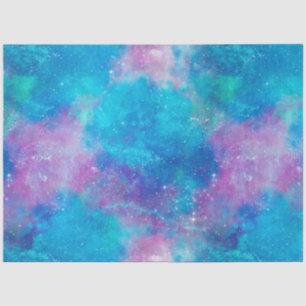 Papel De Seda Série Desenho Galáxia Pintada 3