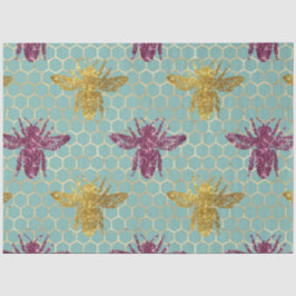 Papel De Seda Série Design Abelha Adorável 49