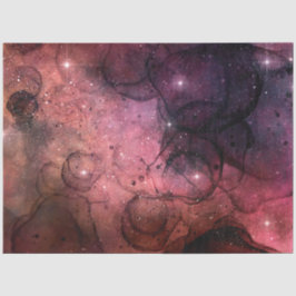 Papel De Seda Série Design Banhado de Estrelas 10